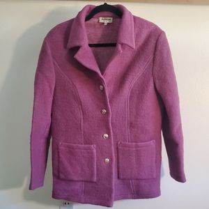 Felted vintage fashion jacket